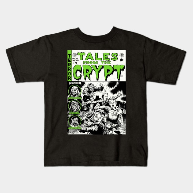 TALES FROM THE CRYPT Kids T-Shirt by THE HORROR SHOP